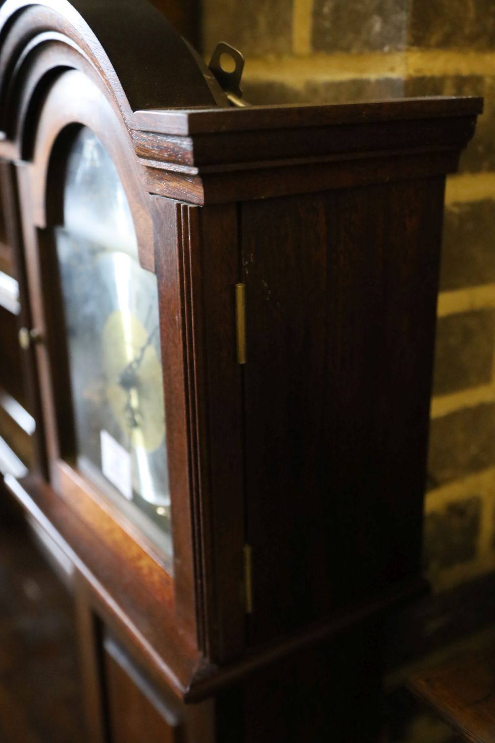 A Fenlocks longcase clock, reproduction, height 148cm